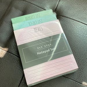 New Rae Dunn notepad set